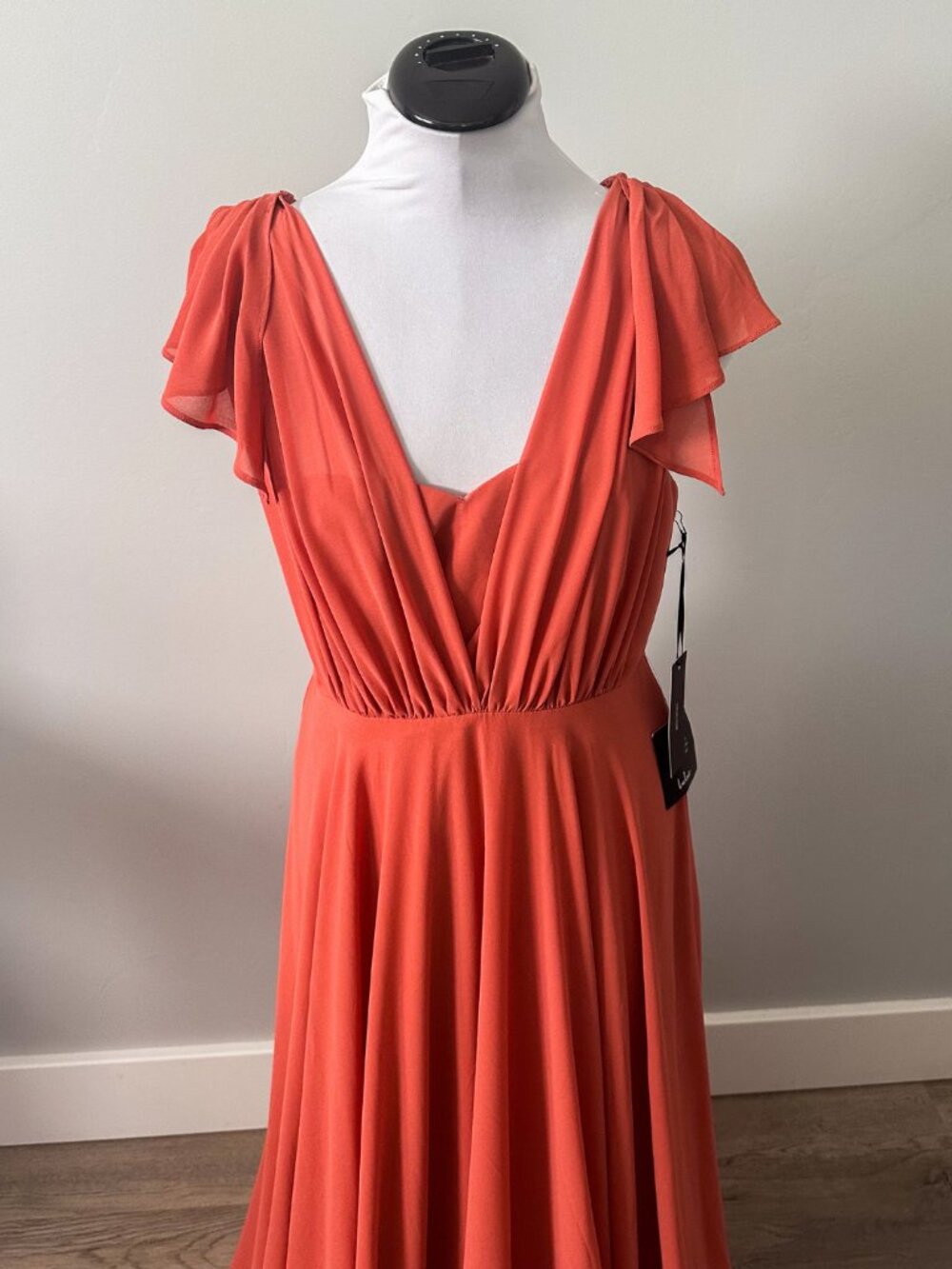 Lulu's Falling For You Rusty Rose Maxi Dress - NWT! - Picture 7 of 12